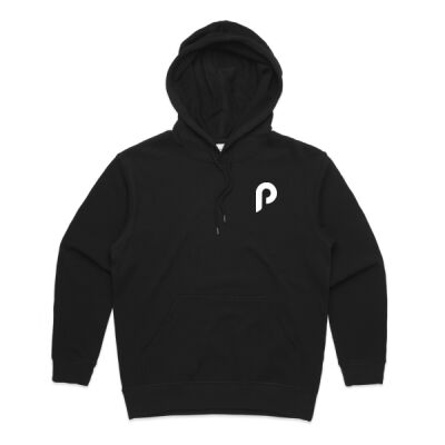 White Icon Ladies Hoodie Thumbnail